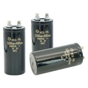 electrolytic capacitor 1200uf 450v screw
