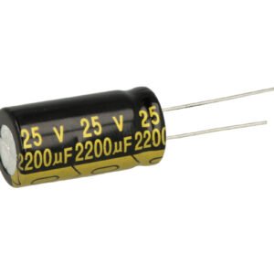 electrolytic capacitor 2200uf 25v