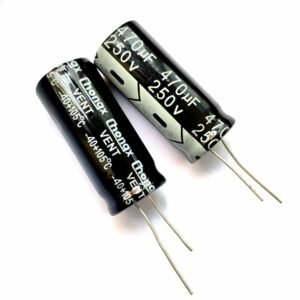 electrolytic capacitor 470uf 250v