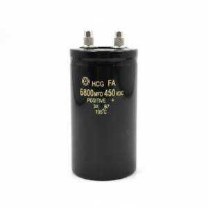 electrolytic capacitor 6800uf 450v screw hcg