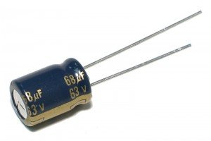 electrolytic capacitor 68uf 63