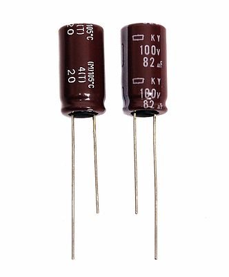 electrolytic capacitor 82uf 100v