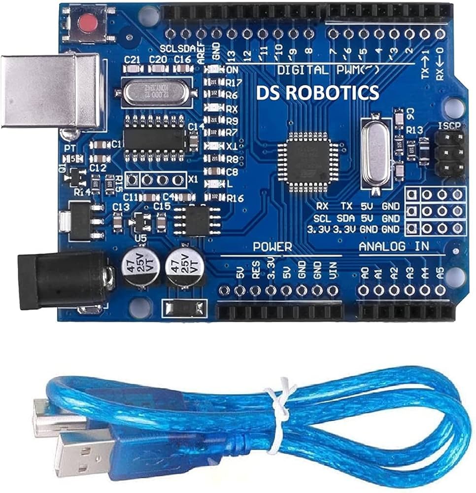 (Arduino Uno R3 CH340 with cable (SMD